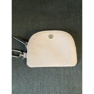 Lululemon Dual Pouch Wristlet Blissful Pink Coin Purse